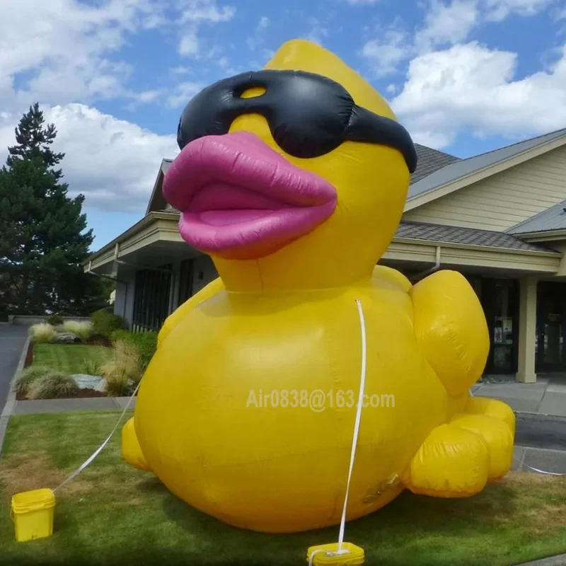 Décoration Gonflable Canard Mascotte Géante