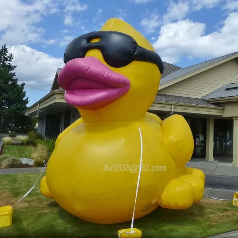 Décoration Gonflable Canard Mascotte Géante