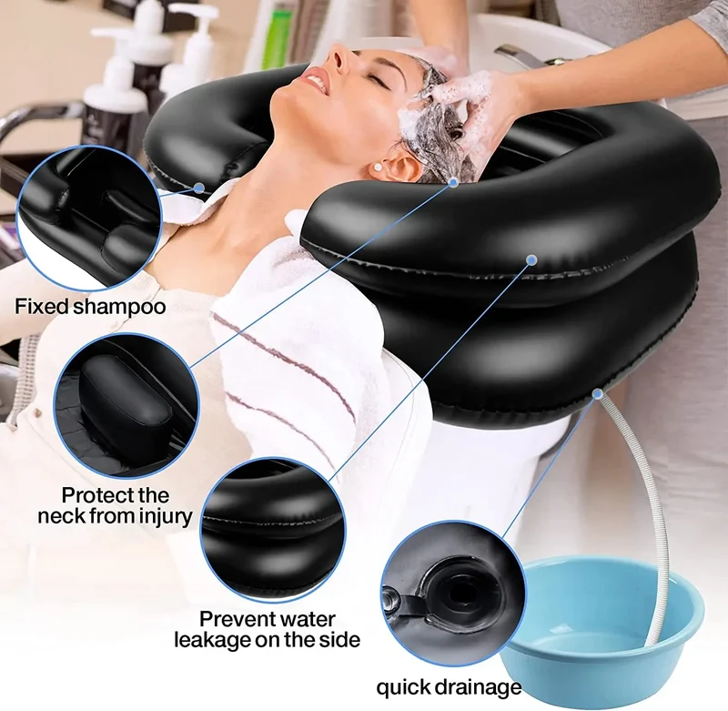 Accessoire Gonflable Bassin Shampoing Pliable