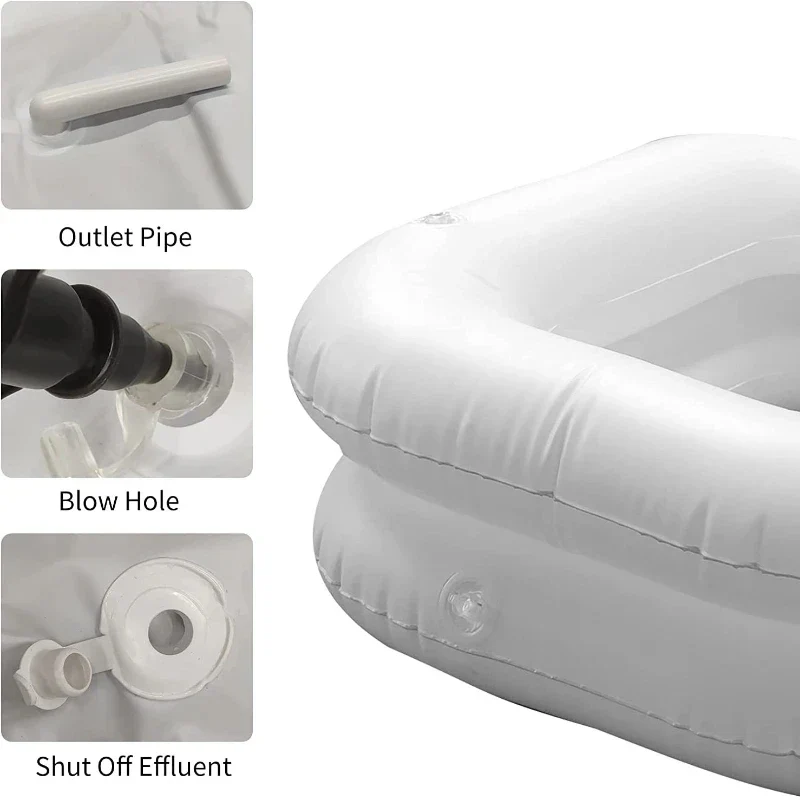 Accessoire Gonflable Bassin Shampoing Pliable