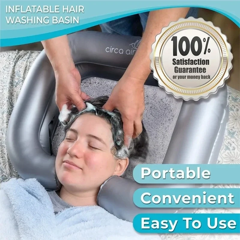 Accessoire Gonflable Bassin Shampoing Pliable