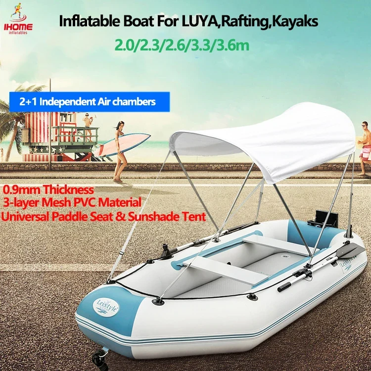 Bateau Gonflable Pont PVC Épaissi