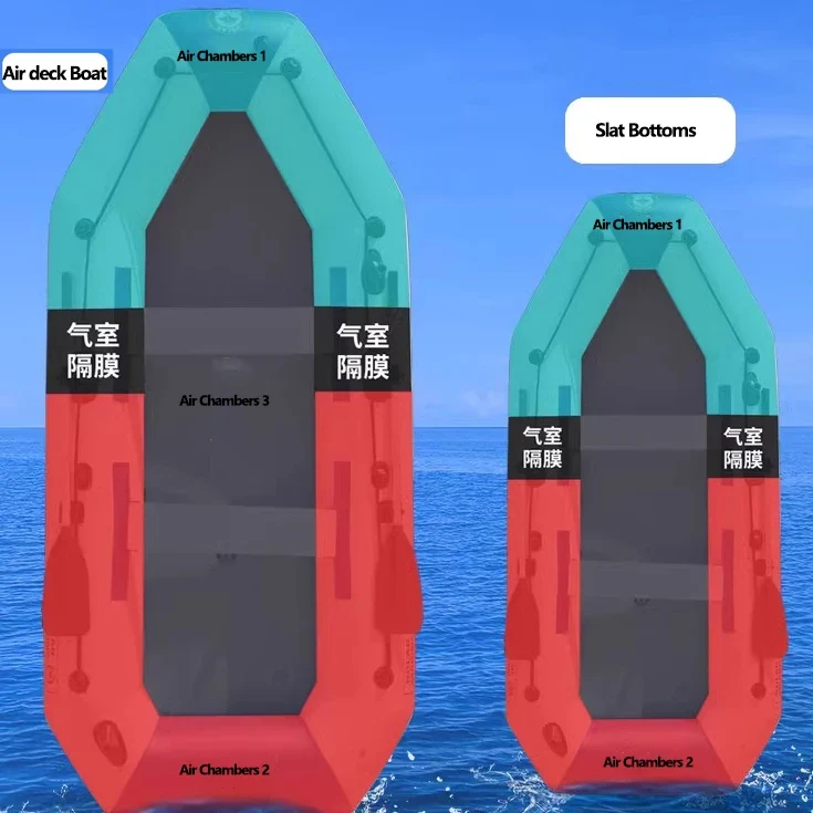 Bateau Gonflable Pont PVC Épaissi