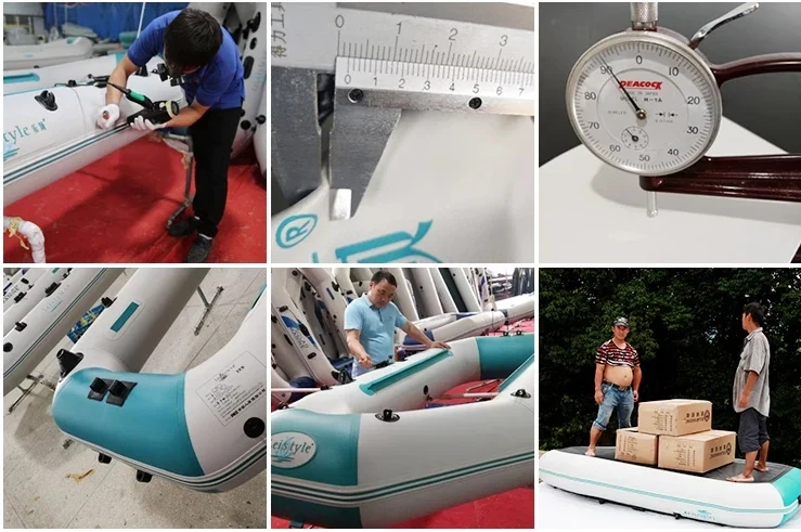 Bateau Gonflable Pont PVC Épaissi