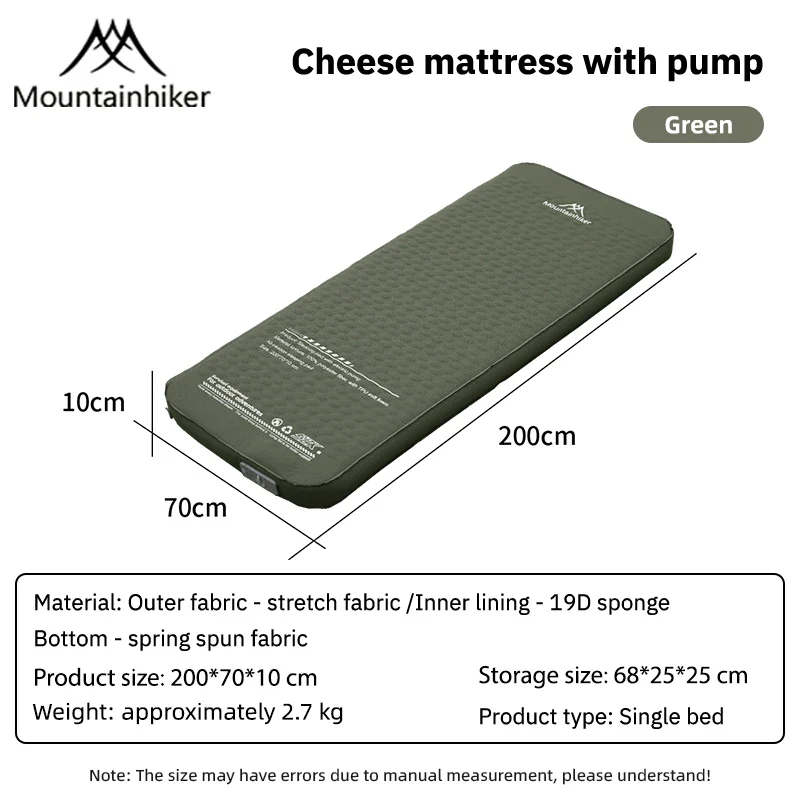 Matelas de Camping Gonflable Grand Confort