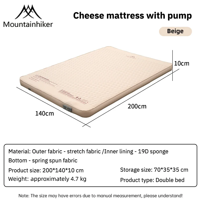 Matelas de Camping Gonflable Grand Confort