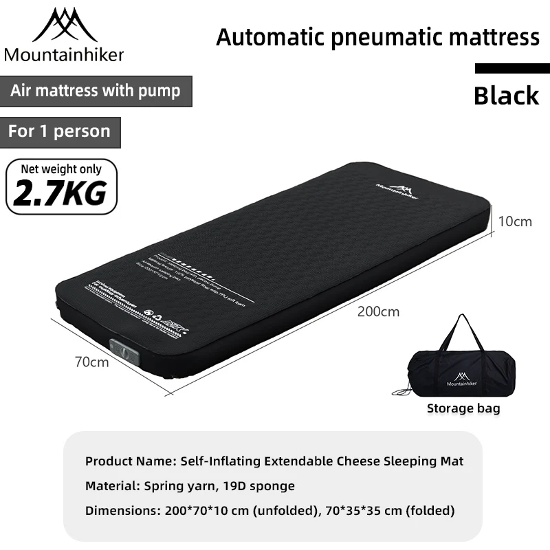 Matelas de Camping Gonflable Grand Confort
