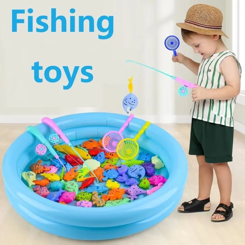 Piscine Gonflable Pêche Magnétique Enfant