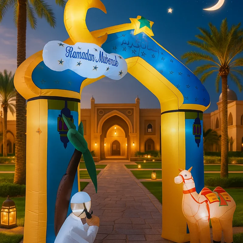 Décoration Gonflable Ramadan Chameau