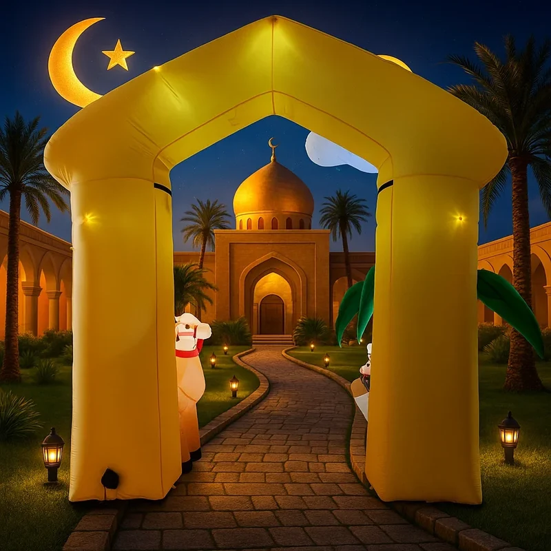 Décoration Gonflable Ramadan Chameau