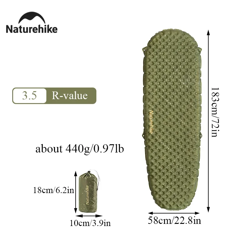 Matelas de Camping Gonflable Ultraléger