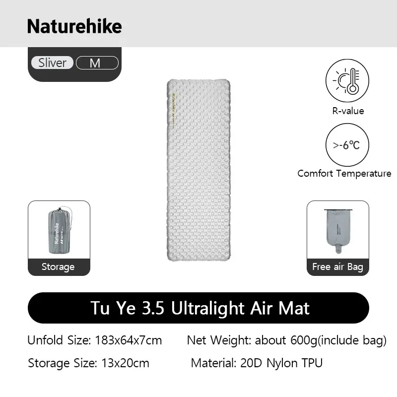 Matelas de Camping Gonflable Ultraléger
