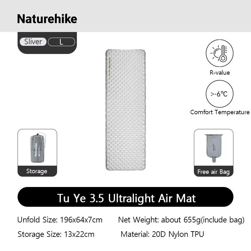 Matelas de Camping Gonflable Ultraléger