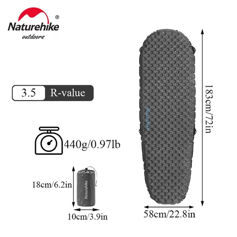 Matelas de Camping Gonflable Ultraléger