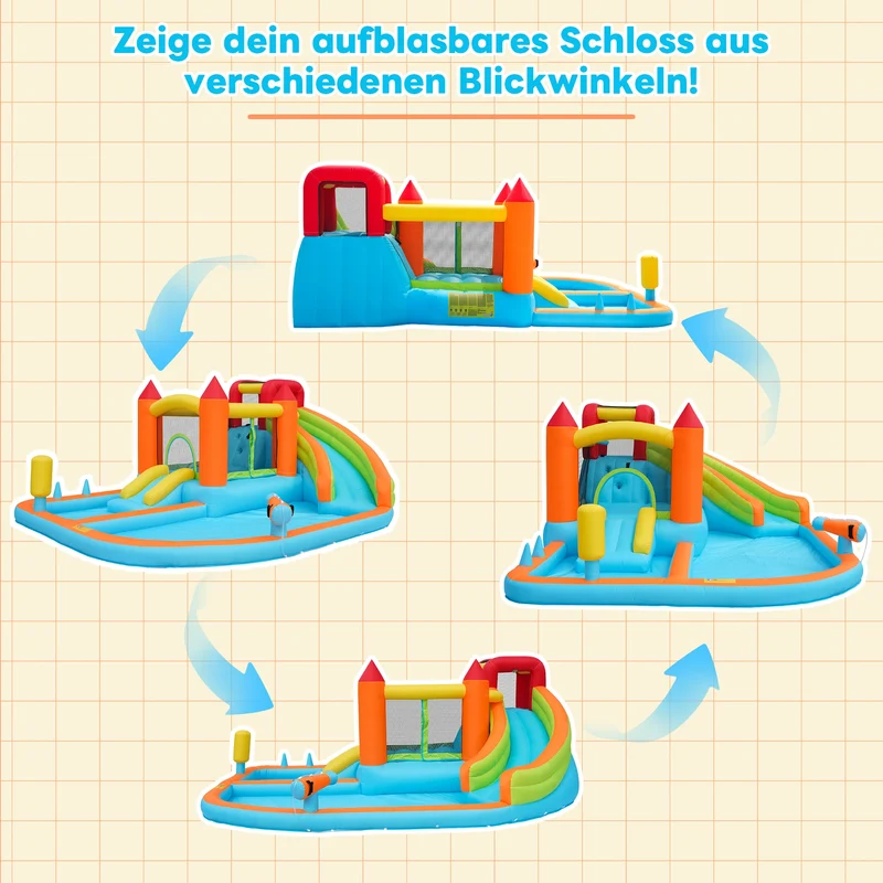 Château Gonflable Multijeux Aquatique