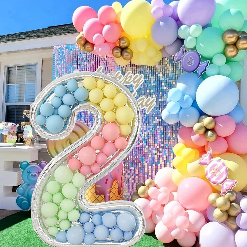 Ballon Gonflable Chiffre Géant