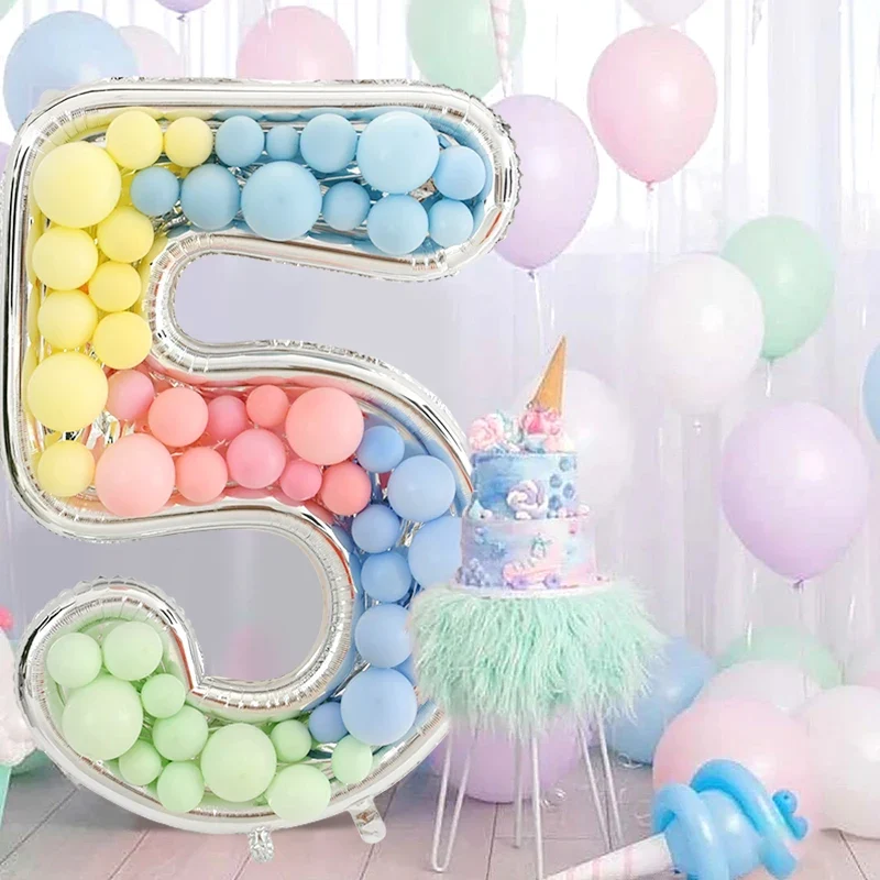 Ballon Gonflable Chiffre Géant