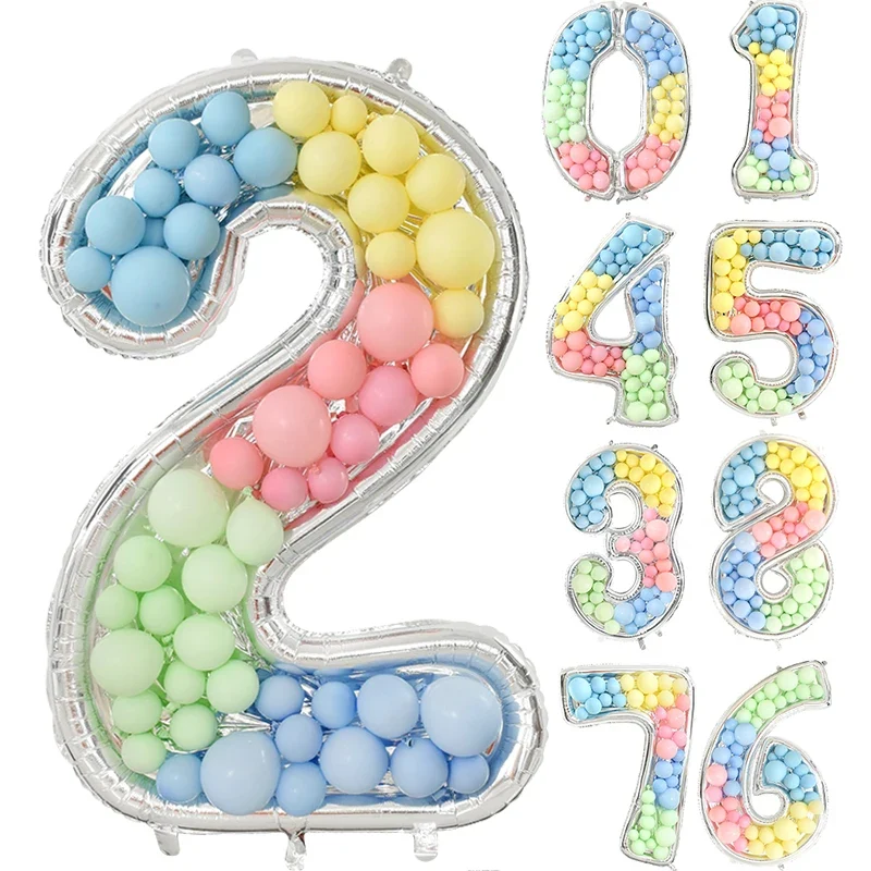 Ballon Gonflable Chiffre Géant