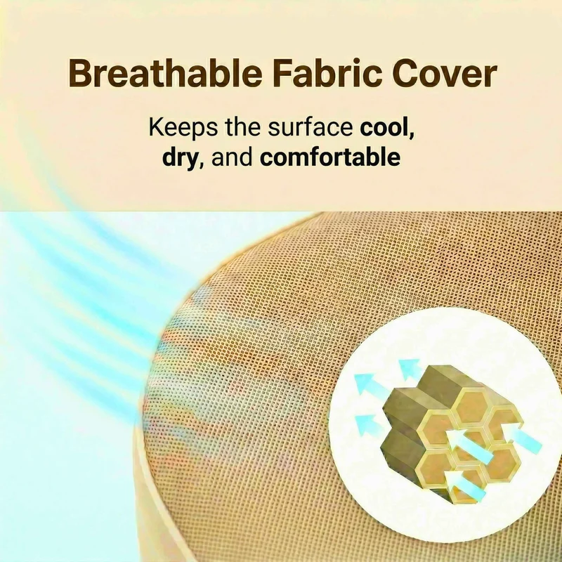 Coody Air Mattress Beige Twin XL (197×91×35 cm) – Premium Air Bed with Built-in Pump