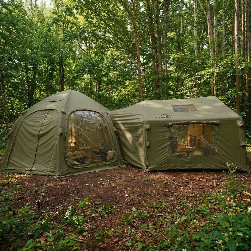 Coody Tent Connector Aurora Dome-to-8.0 Tent (Forest Green)