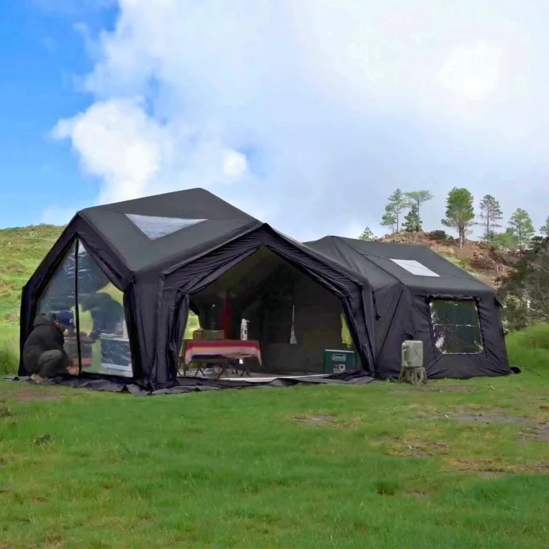 Coody Tent Connector 3.6+3.6 (Black) – for 17.2, 13.6, Hub, 10.0
