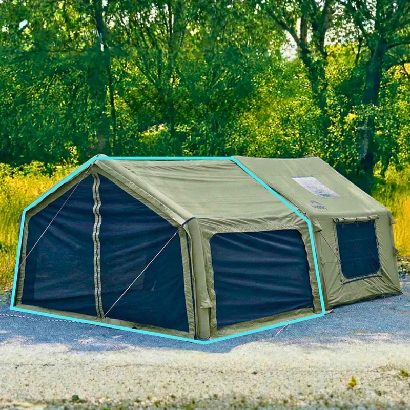 Coody AirTarp Inflatable Canopy Extension for 8.0 AirTents – Forest green