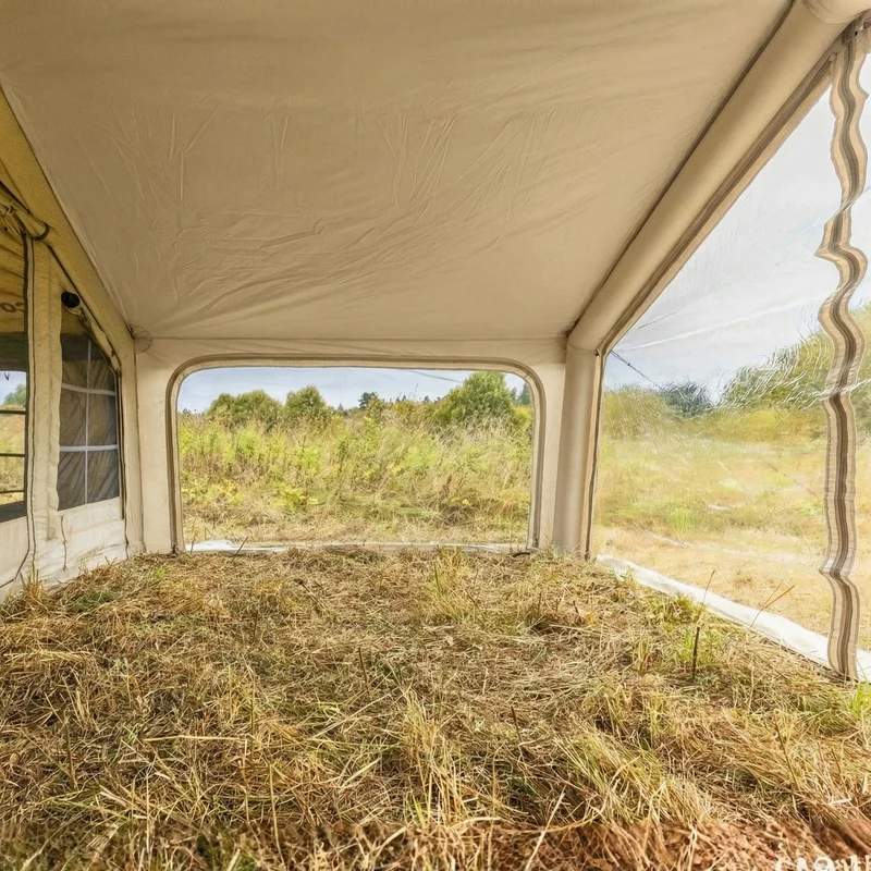 Coody AirTarp Inflatable Canopy Extension for 8.0 AirTents – Beige