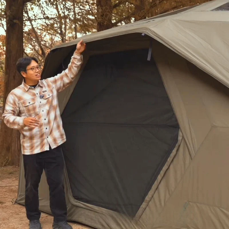Coody Hub Pro Forest Green- Inflatable Tent for Camping (2-6 Person)
