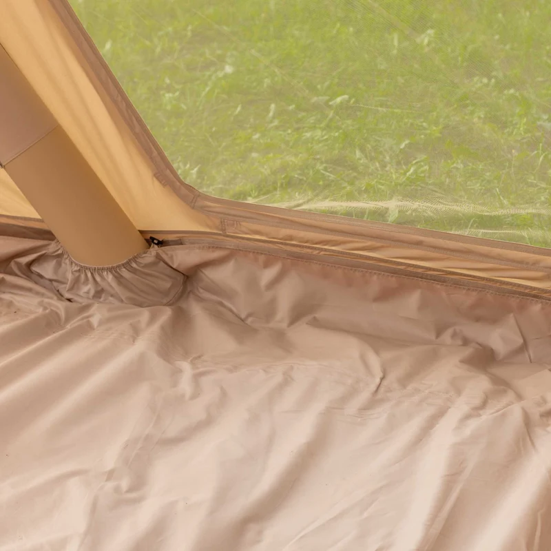 Coody Hub Pro Beige- Inflatable Tent for Camping (2-6 Person)
