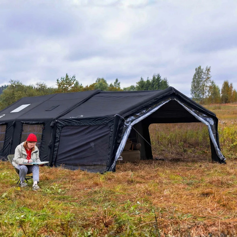 Coody AirTarp Inflatable Canopy Extension for 17.2, 13.6, 10.0 & Hub AirTents – Black