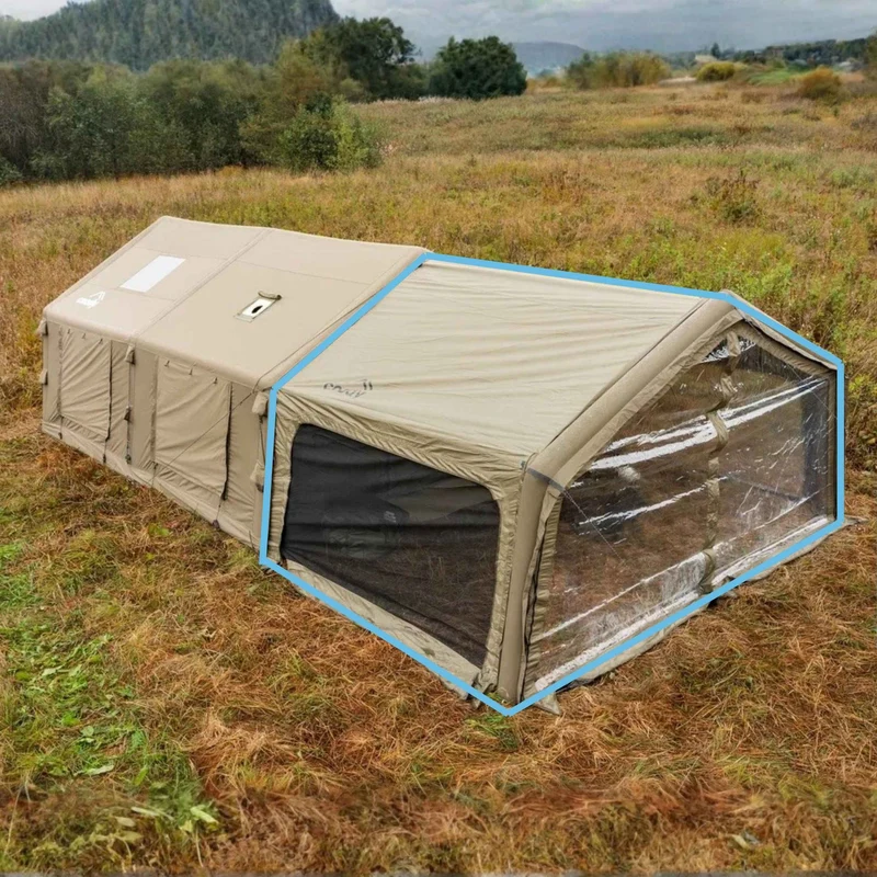 Coody AirTarp Inflatable Canopy Extension for 17.2, 13.6, 10.0 & Hub AirTents – Forest Green