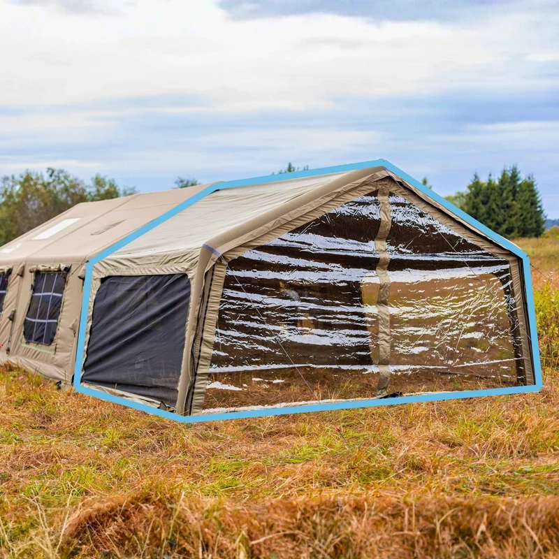 Coody AirTarp Inflatable Canopy Extension for 17.2, 13.6, 10.0 & Hub AirTents – Forest Green