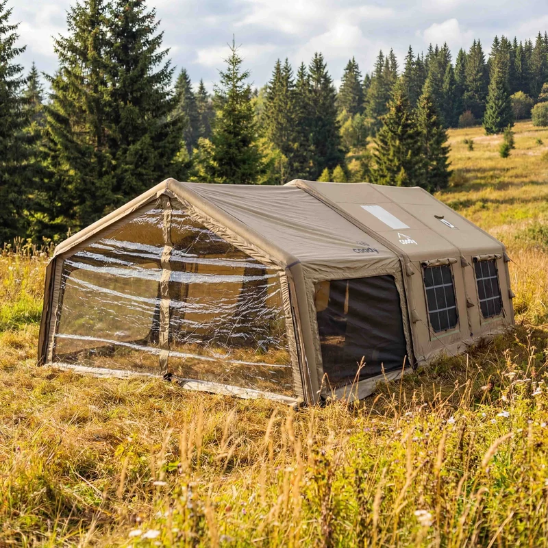 Coody AirTarp Inflatable Canopy Extension for 17.2, 13.6, 10.0 & Hub AirTents – Forest Green