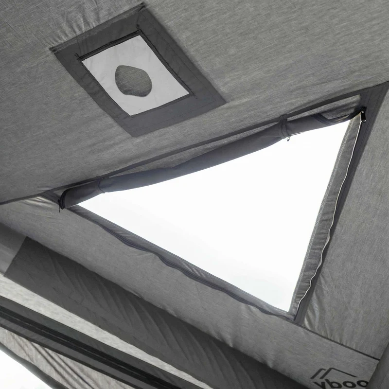 Coody Air Tent Hub Shelter Gray Inflatable Tent for Camping (2-6 Person)