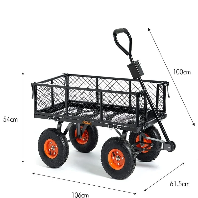 Chariot Remorque de Jardin