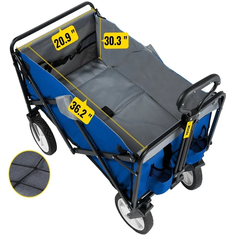 Chariot de Jardin Bleu