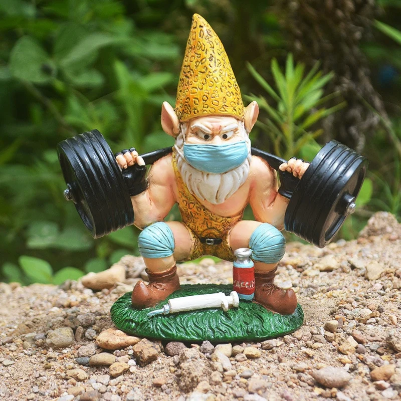 Nain de Jardin Musculation