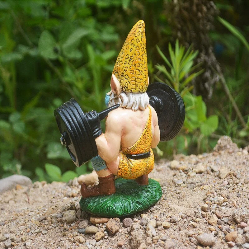 Nain de Jardin Musculation