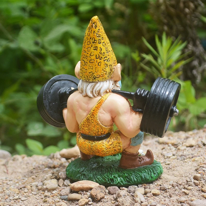 Nain de Jardin Musculation