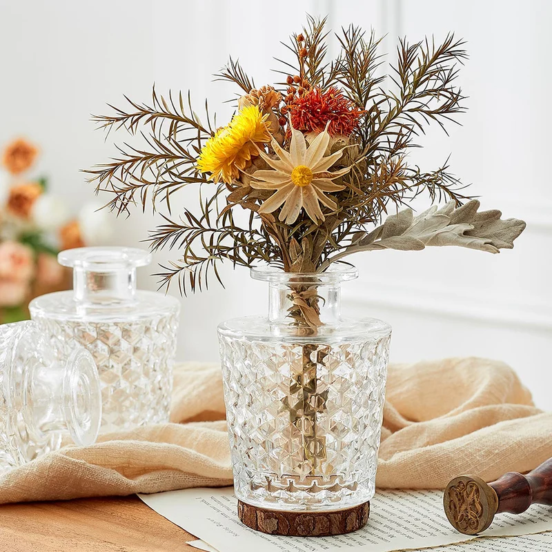Vase Design Effet Cristal