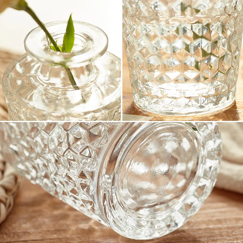 Vase Design Effet Cristal