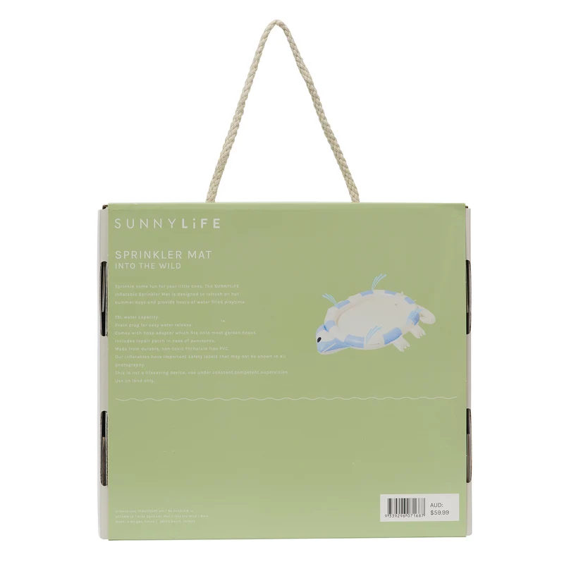 Kids Sprinkler Mat - Into the Wild Blue