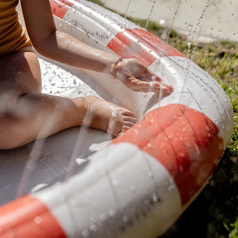 Kids Sprinkler Mat - Poppy the Peach