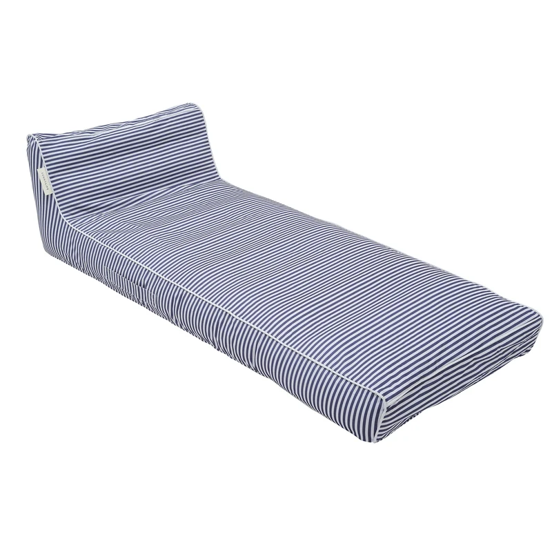 Luxe Lie-On Lounger - Le Weekend Navy
