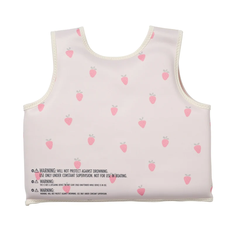 Kids Swim Vest 3-6 - Strawberry Sunshine