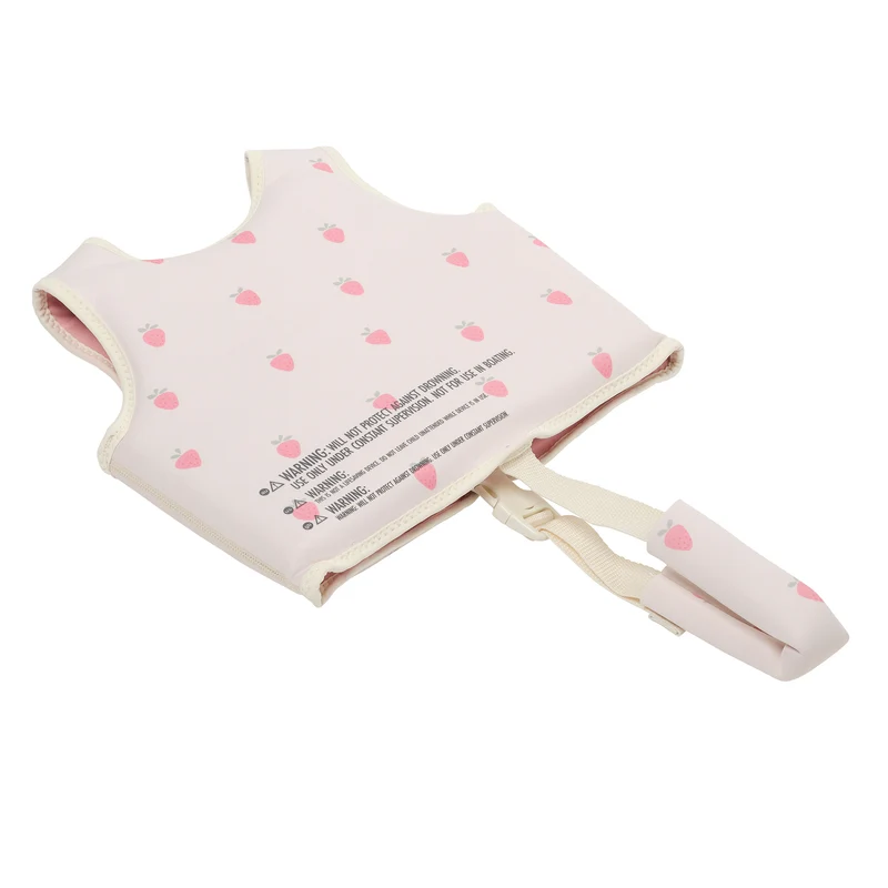 Kids Swim Vest 2-3 - Strawberry Sunshine