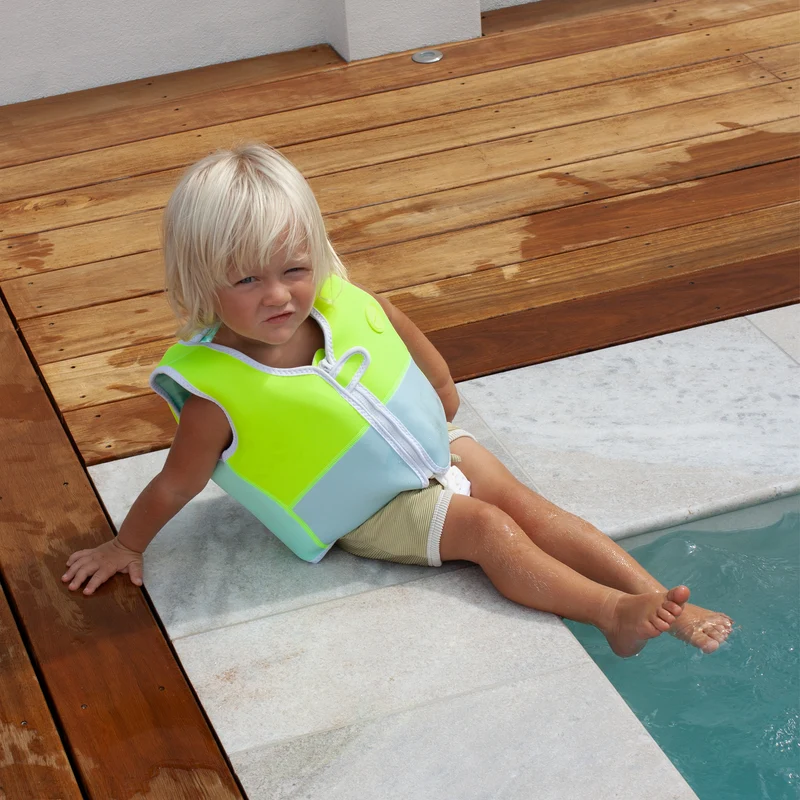 Kids Swim Vest 1-2 - Salty The Shark