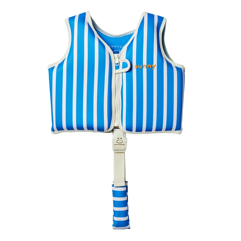 Kids Swim Vest 2-3 - Tino the Tiger Blue