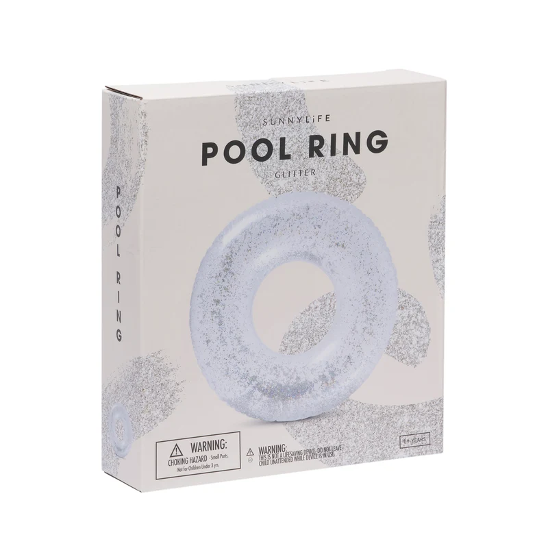 Tube Pool Ring - Glitter