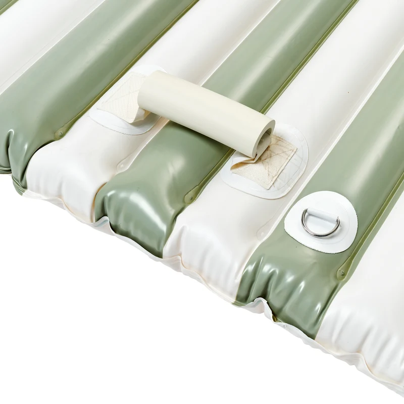 Party Pad Float - Seagrass Sage Stripe